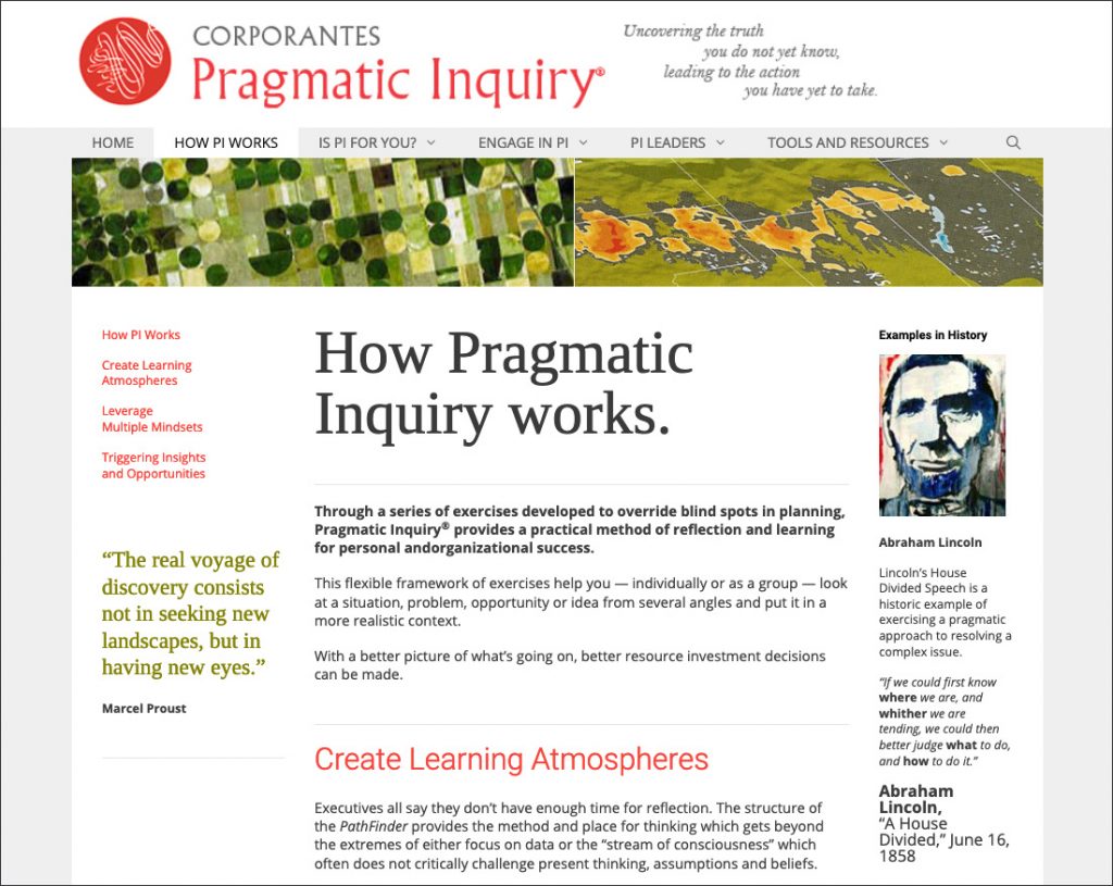 Pragmatic Inquiry – Eric Britton Design